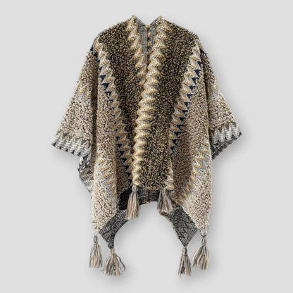 Saint Madrid Clifton Knitted Poncho
