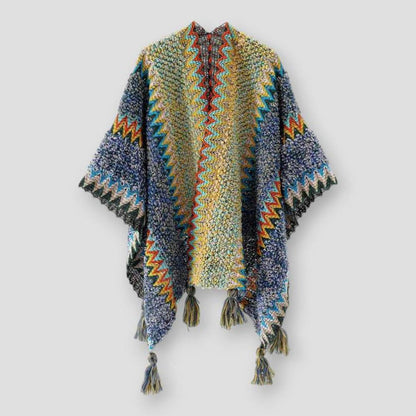 Saint Madrid Clifton Knitted Poncho