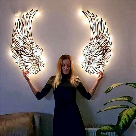 Saint Morris Angle Wings Wall Lights