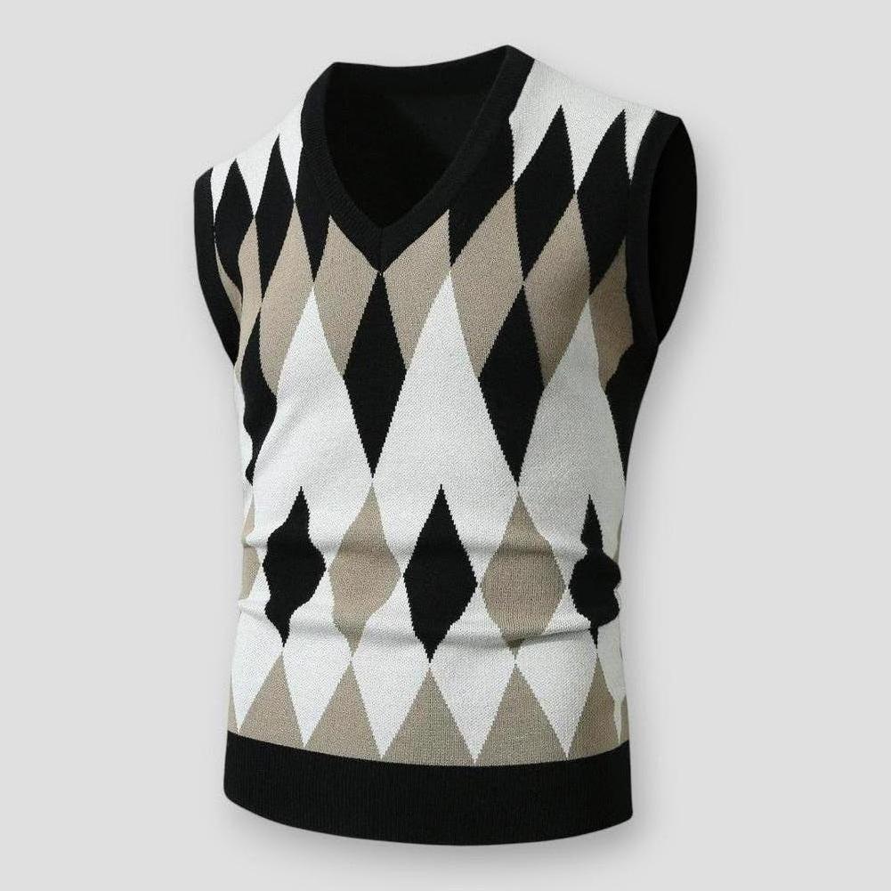 Saint Morris Bourne V-neck Sleeveless