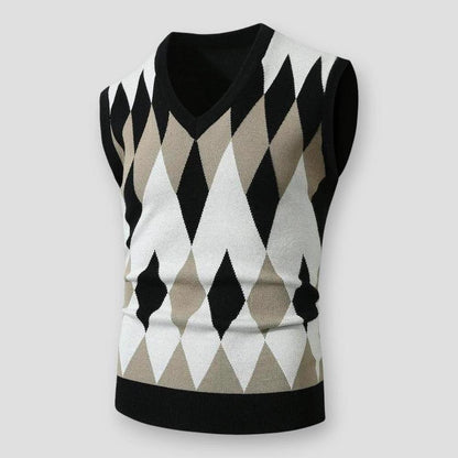 Saint Morris Bourne V-neck Sleeveless