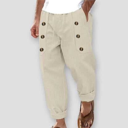 Saint Morris Clayton Loose Drawstring Pants