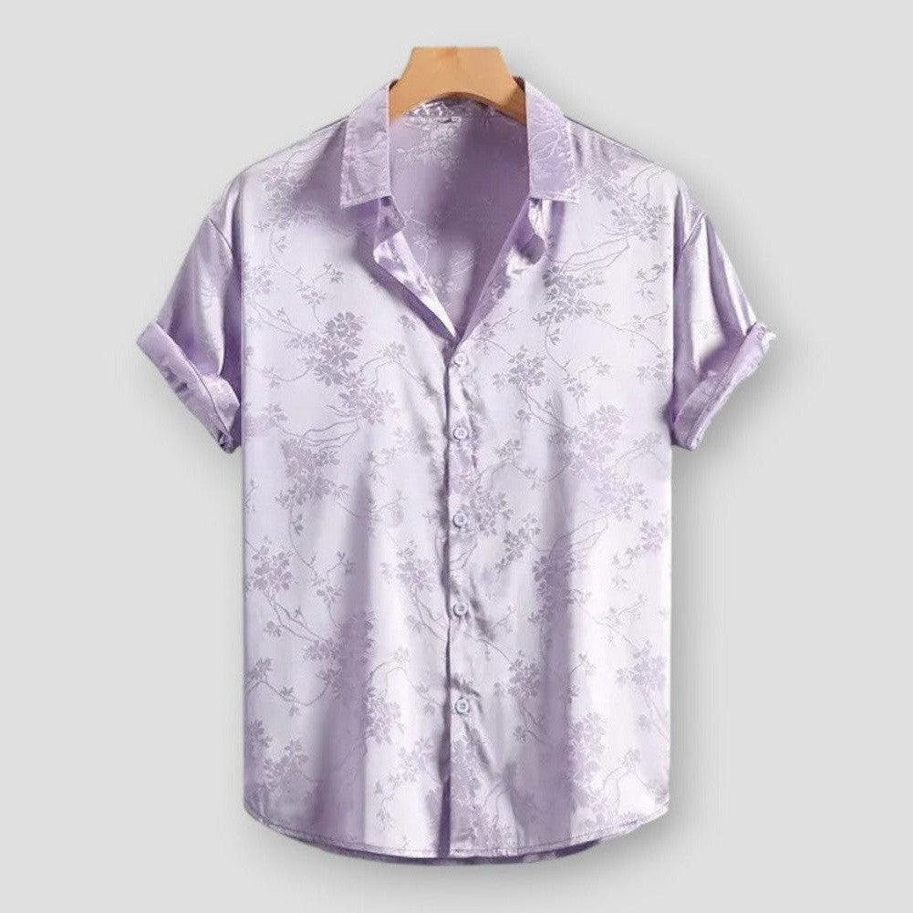 Saint Morris Columbus Loose Floral Shirt