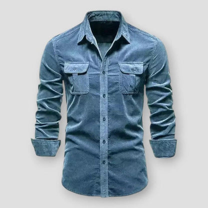 Saint Morris Cranston Long Sleeve Polo