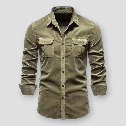 Saint Morris Cranston Long Sleeve Polo