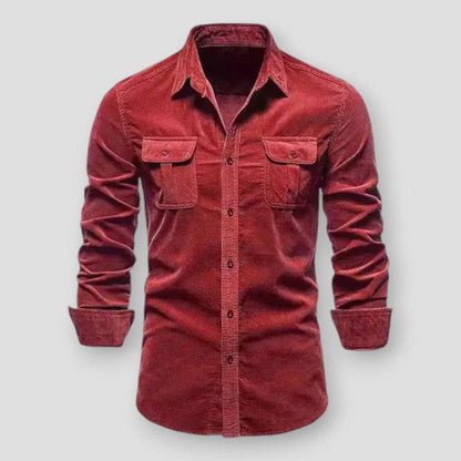 Saint Morris Cranston Long Sleeve Polo