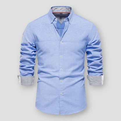 Saint Morris Denton Long Sleeve Polo