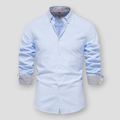 Saint Morris Denton Long Sleeve Polo