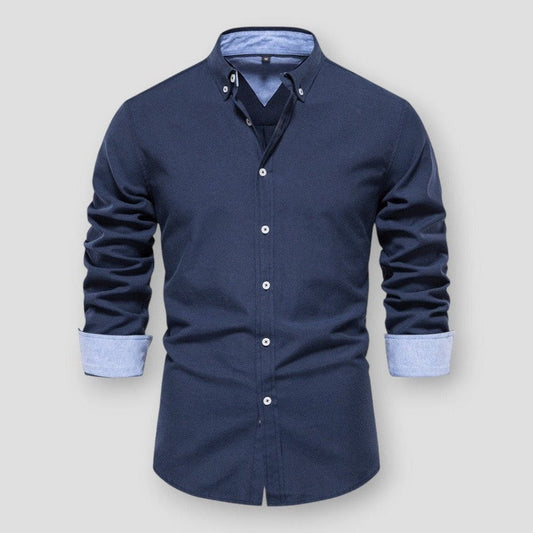 Saint Morris Denton Long Sleeve Polo