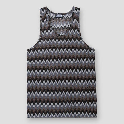 Saint Morris Easton Wave Color Tank Top