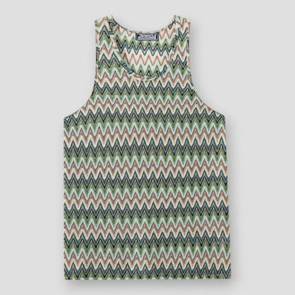 Saint Morris Easton Wave Color Tank Top