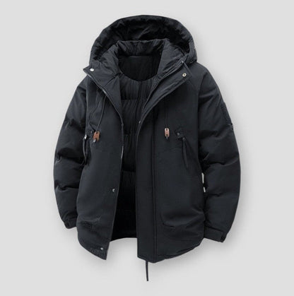 Saint Morris Edison Loose Hooded Jacket