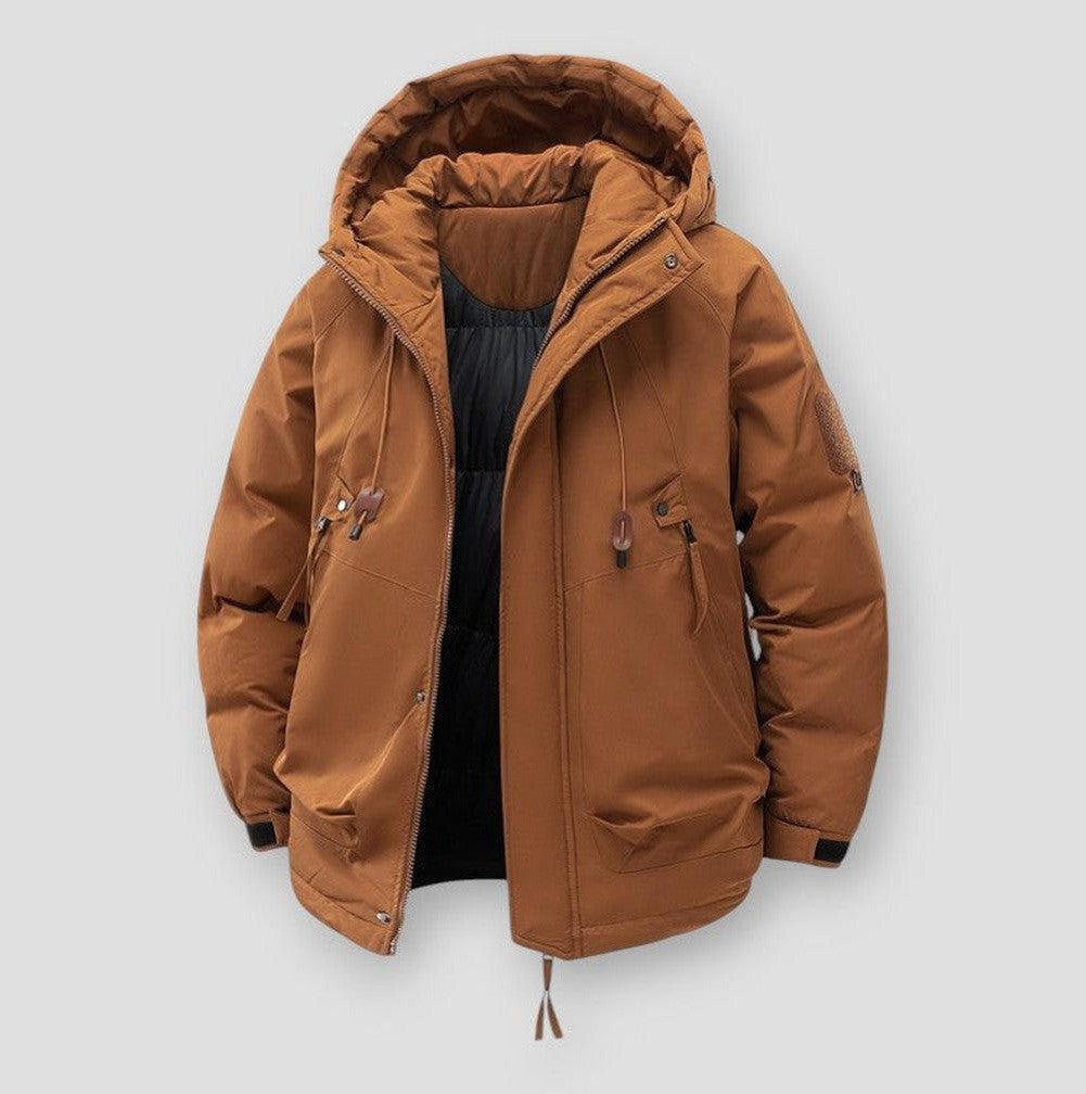 Saint Morris Edison Loose Hooded Jacket
