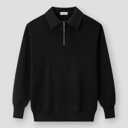 Saint Morris Enfield Long Sleeve Knitted Sweater