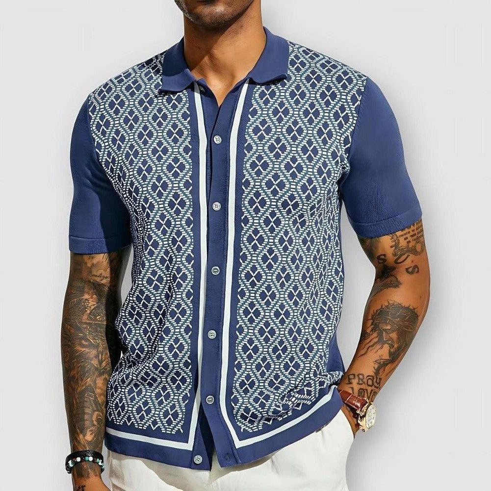 Saint Morris Galveston Knitted Polo Shirt