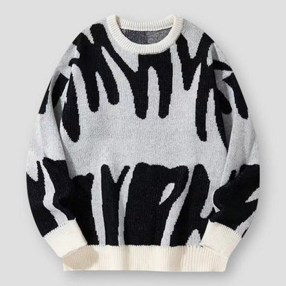 Saint Morris Harrison Loose Knitted Sweater