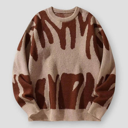 Saint Morris Harrison Loose Knitted Sweater