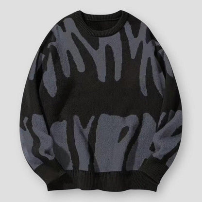 Saint Morris Harrison Loose Knitted Sweater