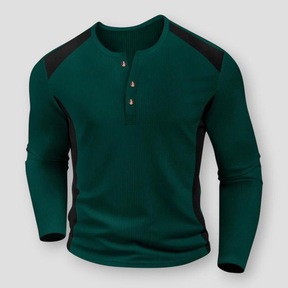 Saint Morris Hobart Waffle Long Sleeve