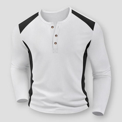 Saint Morris Hobart Waffle Long Sleeve