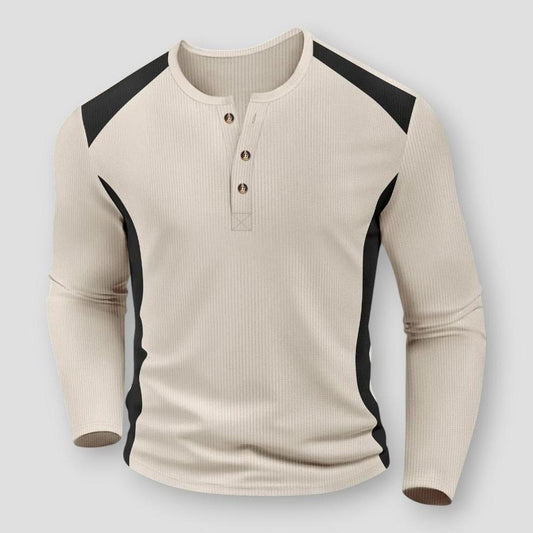 Saint Morris Hobart Waffle Long Sleeve