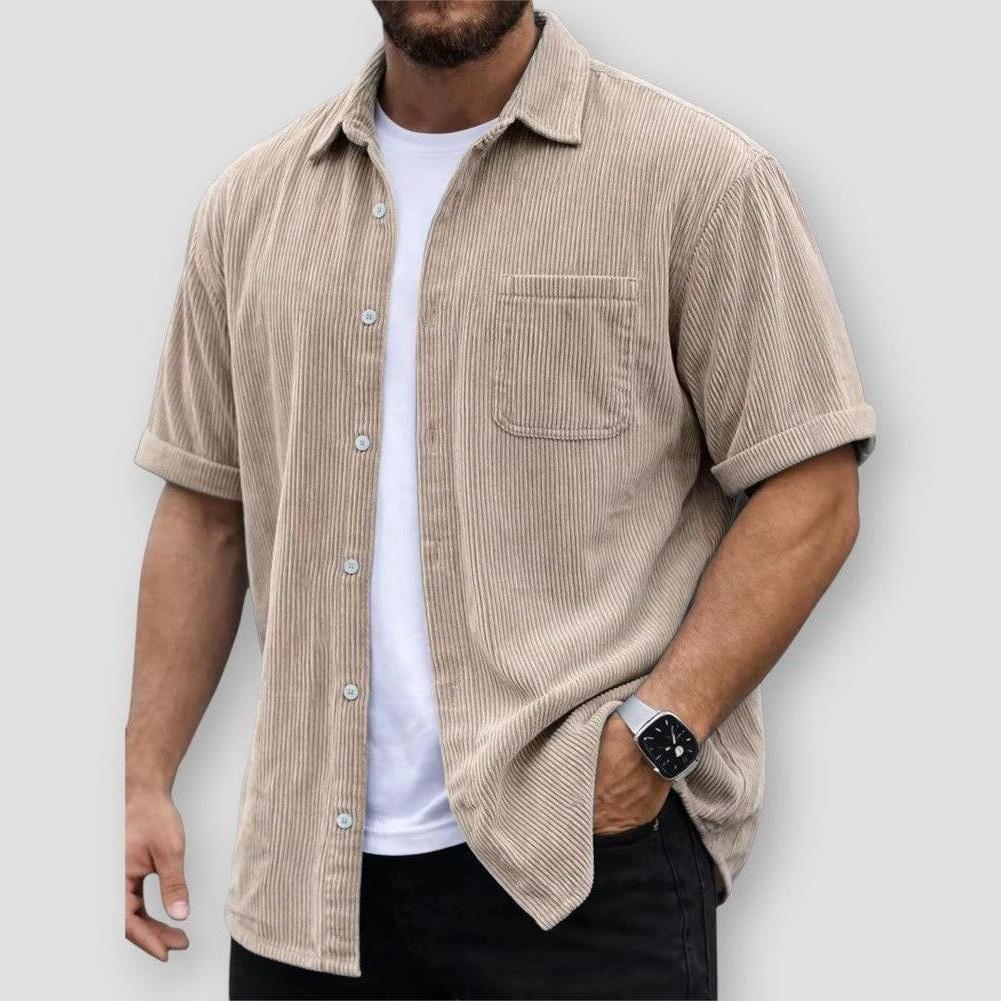 Saint Morris Homer Corduroy Shirt