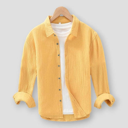Saint Morris Homer Crinkled Shirt