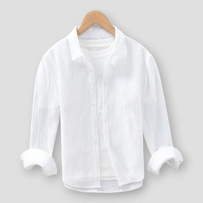 Saint Morris Homer Crinkled Shirt
