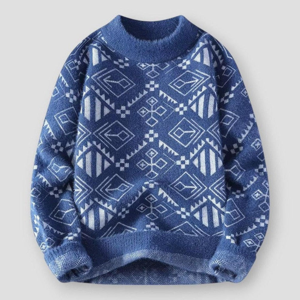 Saint Morris Jackson Velvet Knitted Sweater