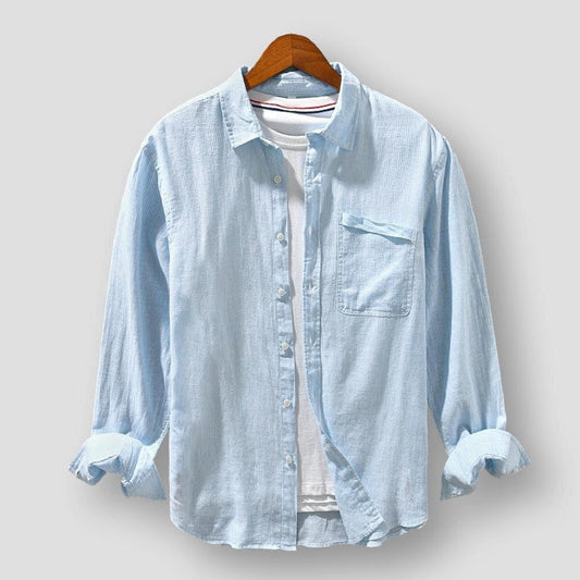 Saint Morris Jamestown Linen Shirt