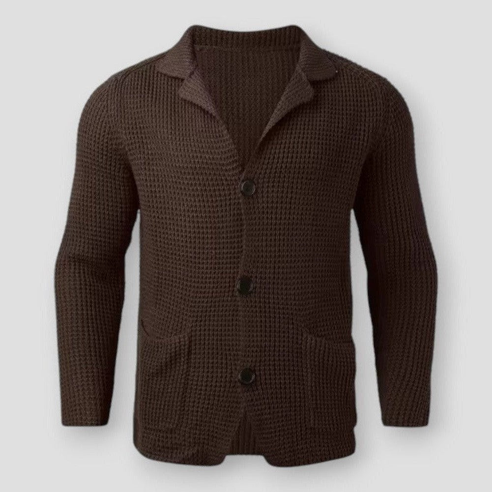 Saint Morris Lamar Loose Knitted Cardigan