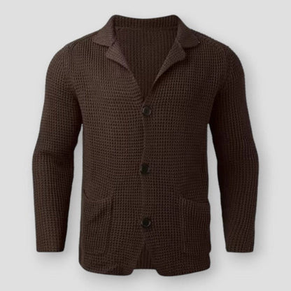 Saint Morris Lamar Loose Knitted Cardigan