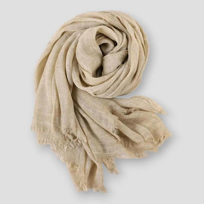 Saint Morris Lander Cotton Linen Scarf
