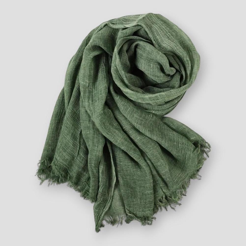 Saint Morris Lander Cotton Linen Scarf