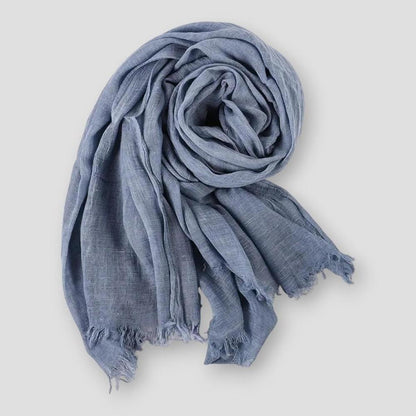 Saint Morris Lander Cotton Linen Scarf
