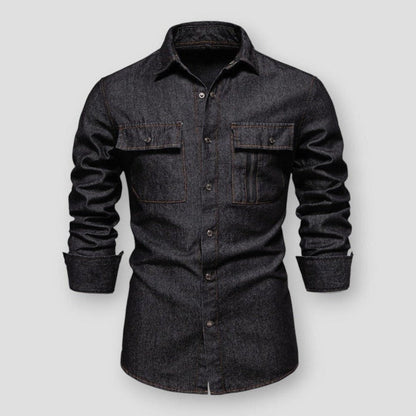 Saint Morris Laramie Denim Shirt