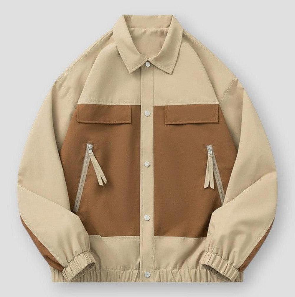 Saint Morris Lawrence Long Sleeve Lapel Jacket