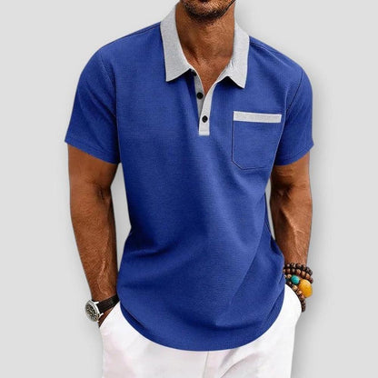 Saint Morris Millburn Waffle Shirt