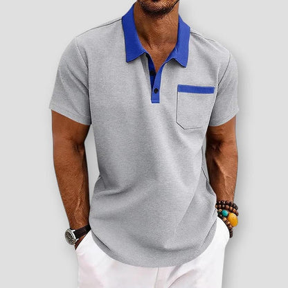 Saint Morris Millburn Waffle Shirt