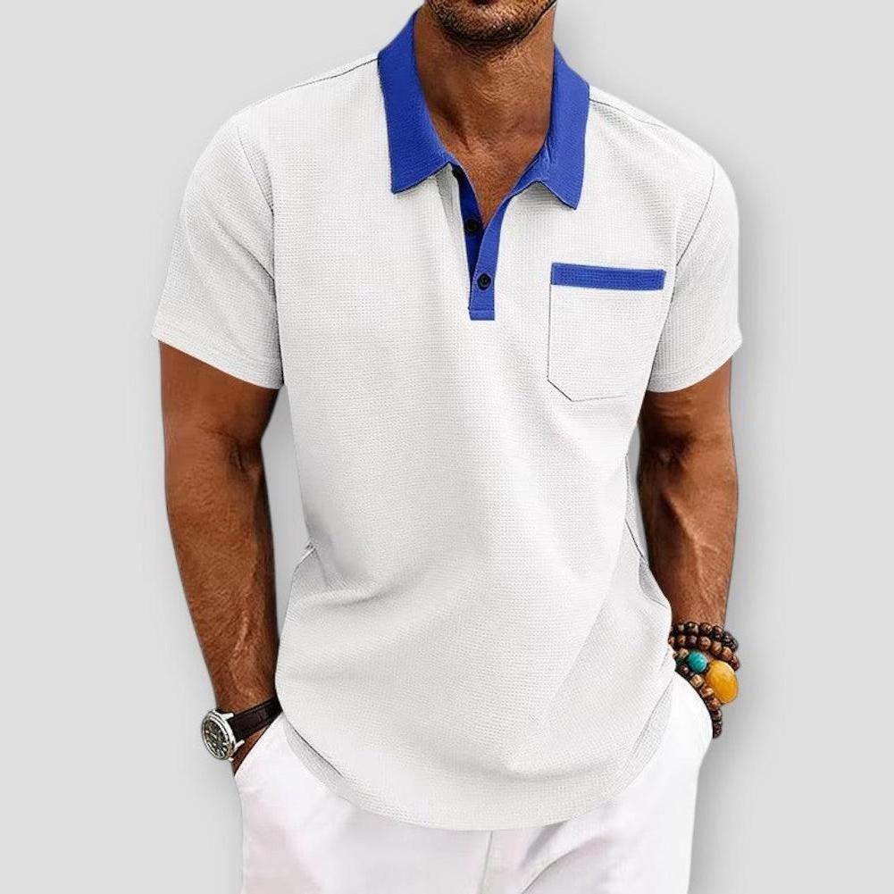 Saint Morris Millburn Waffle Shirt