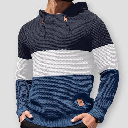 Saint Morris Milton Knitted Hooded Sweater