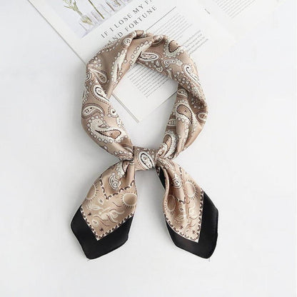 Saint Morris Moline Silk Scarf Printed