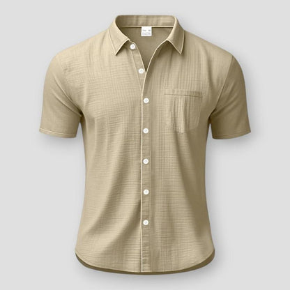 Saint Morris Palmer Linen Shirt