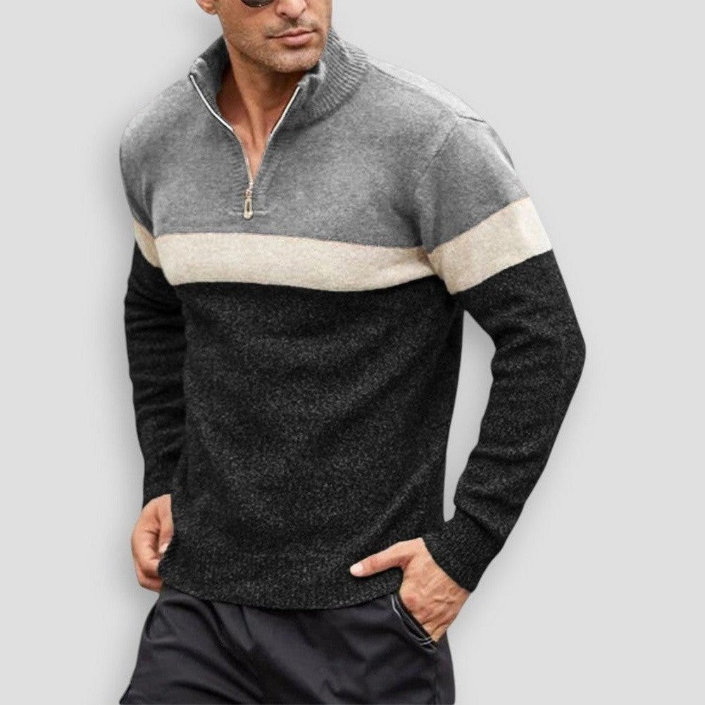 Saint Morris Payson Loose Knitted Sweater