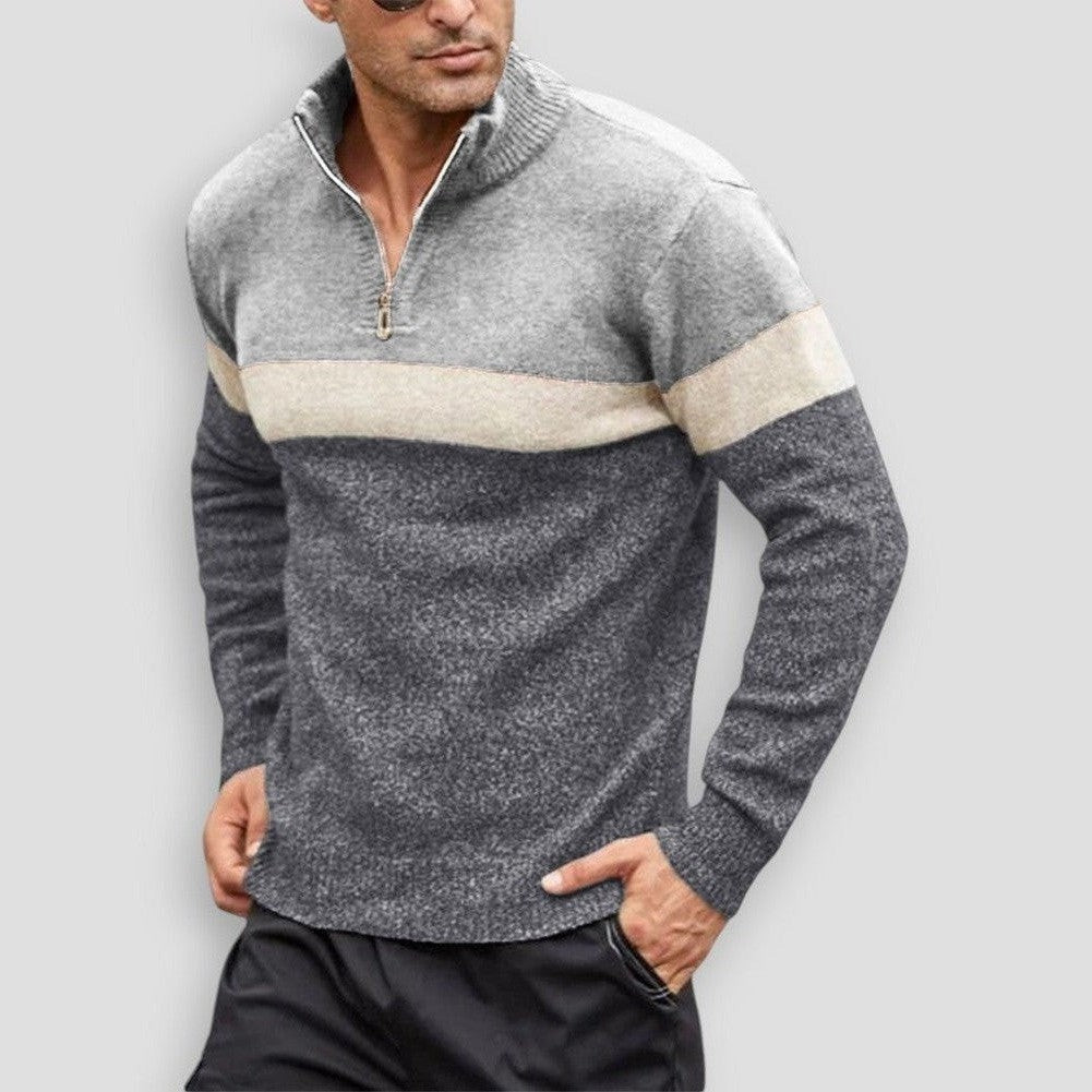 Saint Morris Payson Loose Knitted Sweater