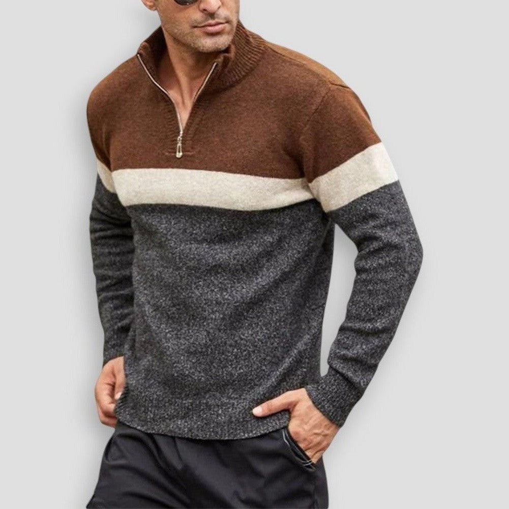 Saint Morris Payson Loose Knitted Sweater