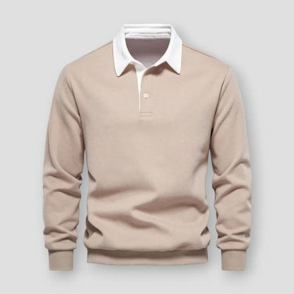 Saint Morris Petaluma Long Sleeve Polo