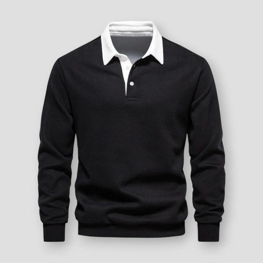 Saint Morris Petaluma Long Sleeve Polo