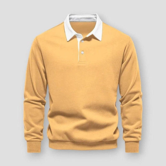 Saint Morris Petaluma Long Sleeve Polo