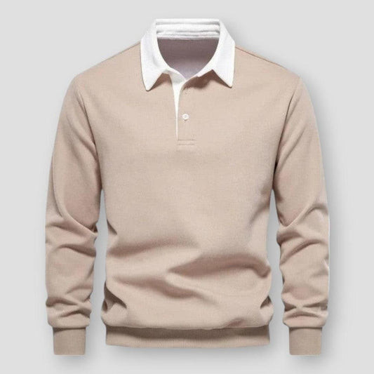 Saint Morris Petaluma Long Sleeve Polo